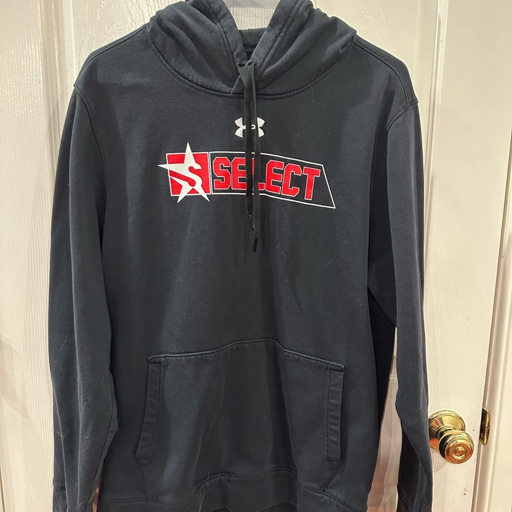 Under Armour Black Sweatshirt Bold Design